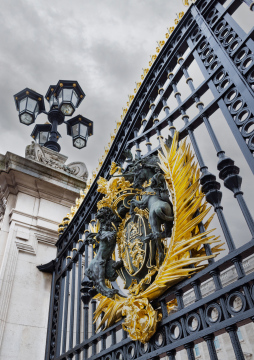 London's Buckingham Palace gate