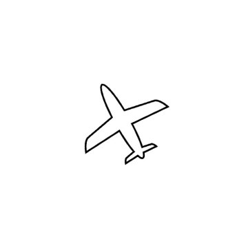 Passenger Plane - Icon