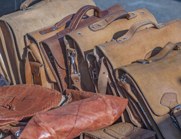 Old Leather Bags