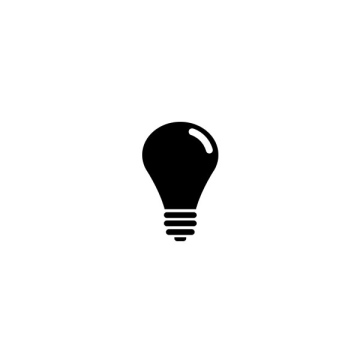 Light bulb icon