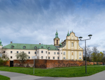 Basilica of St. Michael the Archangel and St. Stanislaus Bishop in Krakow Monastery on the Rock