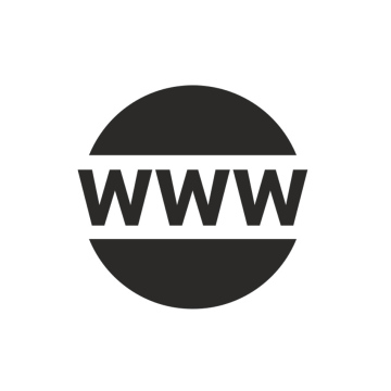 WWW icon vector symbol