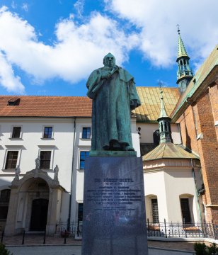 Monument to Dr. Józef Dietl in Krakow