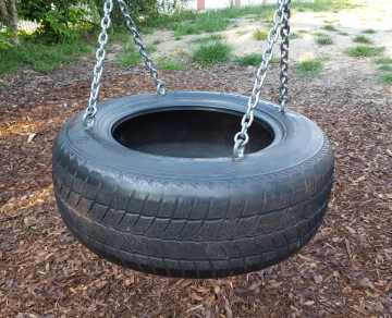 Tire swing