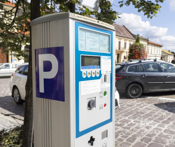 Parking meter in Wieliczka