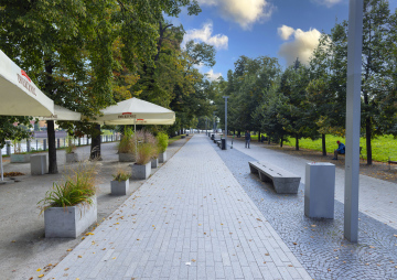 Xawery Dunikowski Boulevard in Wrocław