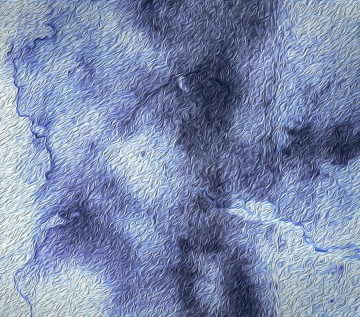Surface with an Abstract Pattern