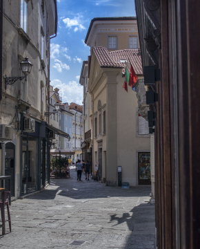 Historic streets of Trieste