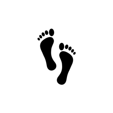 Reflected Feet icon