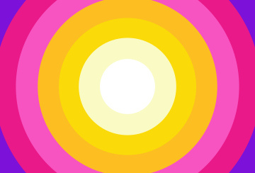 Colorful circles, free vector background