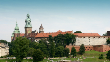 View of the Wawel Castle