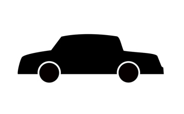 Car Silhouette - Vector Icon