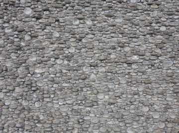 Wall from Pebbles