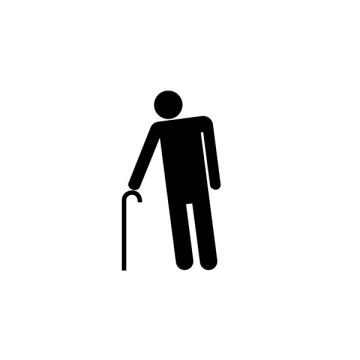 The Old Man with a Cane icon