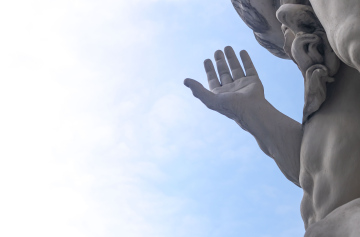 Hand, statue, sculpture free photo