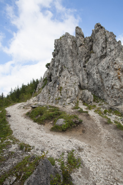 Sarnia Rock in the Tatras