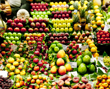 Spanish Fruits and Vegetables