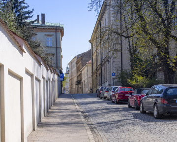 Cars Parked on Poselska Street