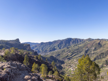 Gran Canaria typical landscape