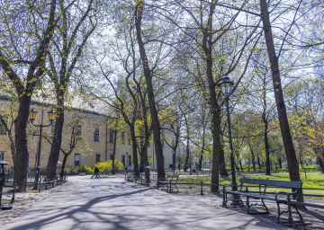 Planty in Krakow, Spring