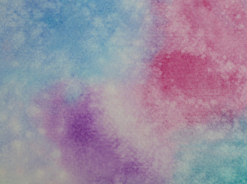 Colorful Stains On Handmade Paper