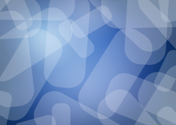 White Shapes on a Navy Blue Background