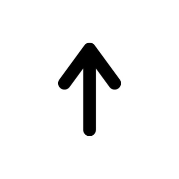 Arrow pointing upwards