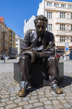 Socha Leoš Janáček, monument Ostrava