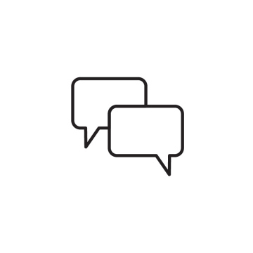 Speech Bubbles Symbolizing Conversation