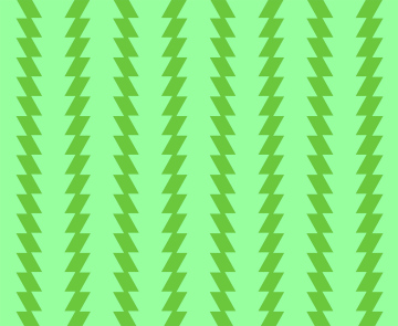 Green Zigzags - vector background