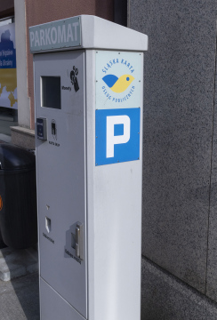 Parking meter in Katowice