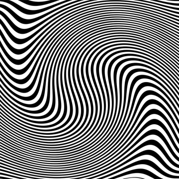 Background with black and white stripes