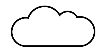 Single Cloud - Icon