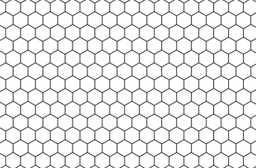 Vector Pattern with Hexagons