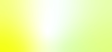 Yellow Gradient with light center in banner format