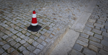 Pavement, street and Road Warning Cones