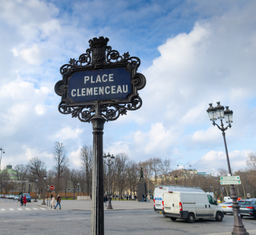 Place Clemenceau Paris France