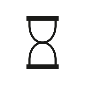 Hourglass, Timing free icon