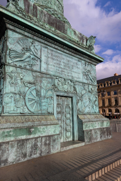 Vendôme Column in Paris, bas-reliefs