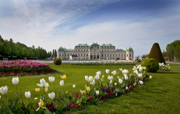Belvedere Palace In Vienna