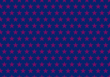 Pink Stars on a Navy Blue Background