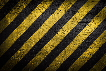 Black and yellow stripes, old texture.