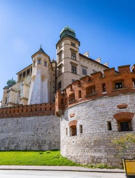 Wawel from the Grodzka Side in Krakow