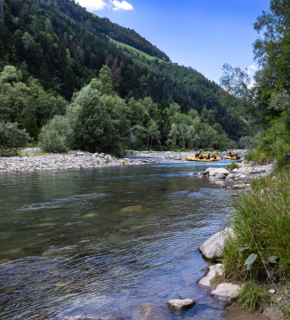 Rafting on the Górska River