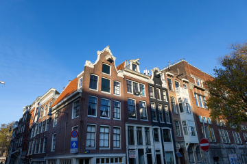 Buildings in the historic part of Amsterdam