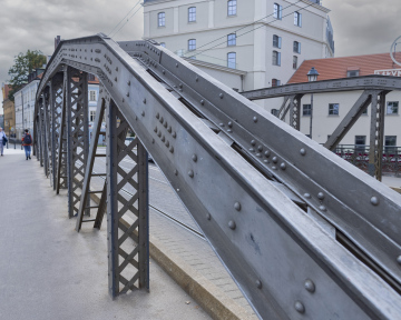 Młyński Bridge in Wrocław