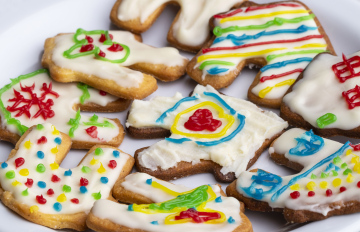 Decorated cookies by Children