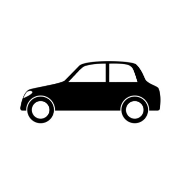 Passenger car icon