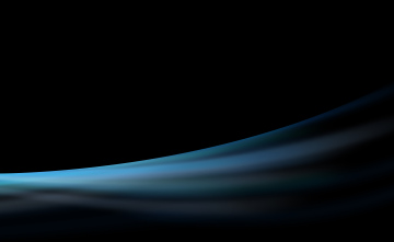 Black Background with a Blue Light Streak - free image to download