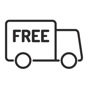 Free Shipping, Delivery Truck, Icon